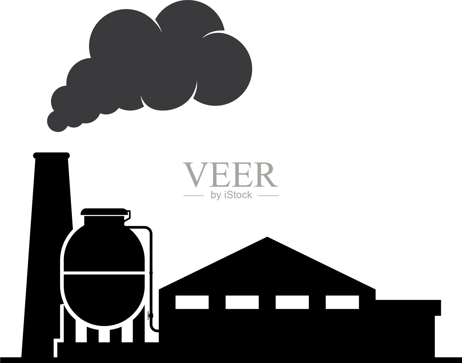 工业工厂图标设计元素图片