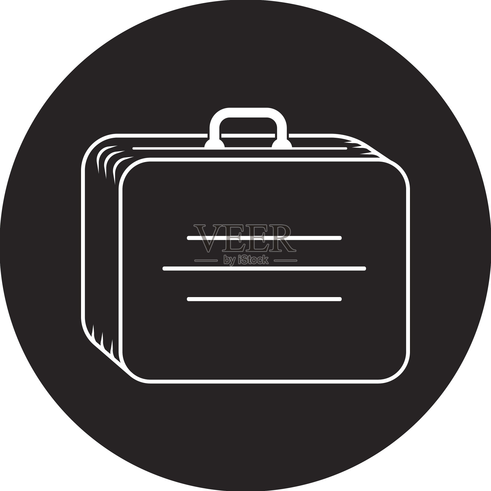 手提箱图标图标素材