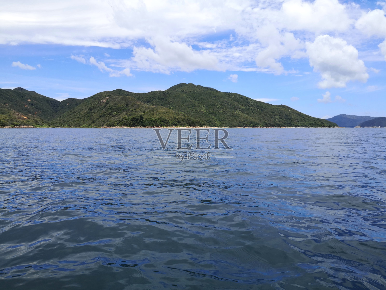 香港启西洲海岸线照片摄影图片