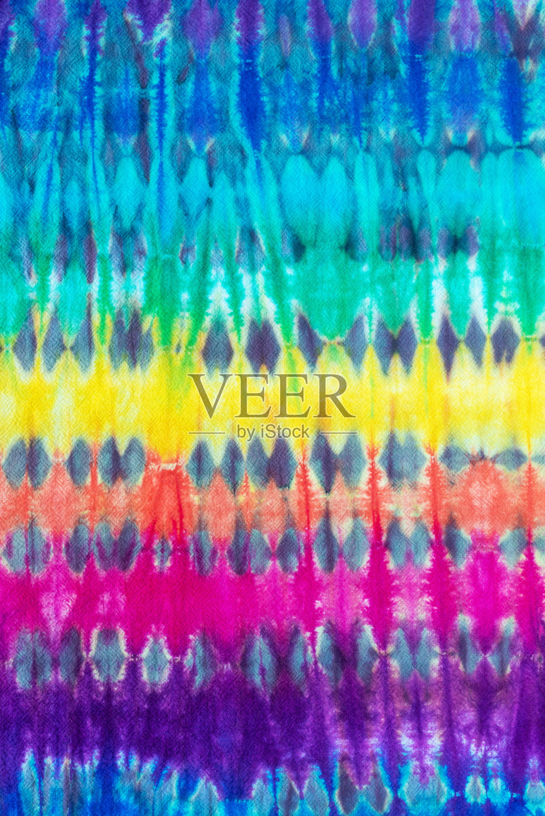 扎染图案纹理背景。照片摄影图片