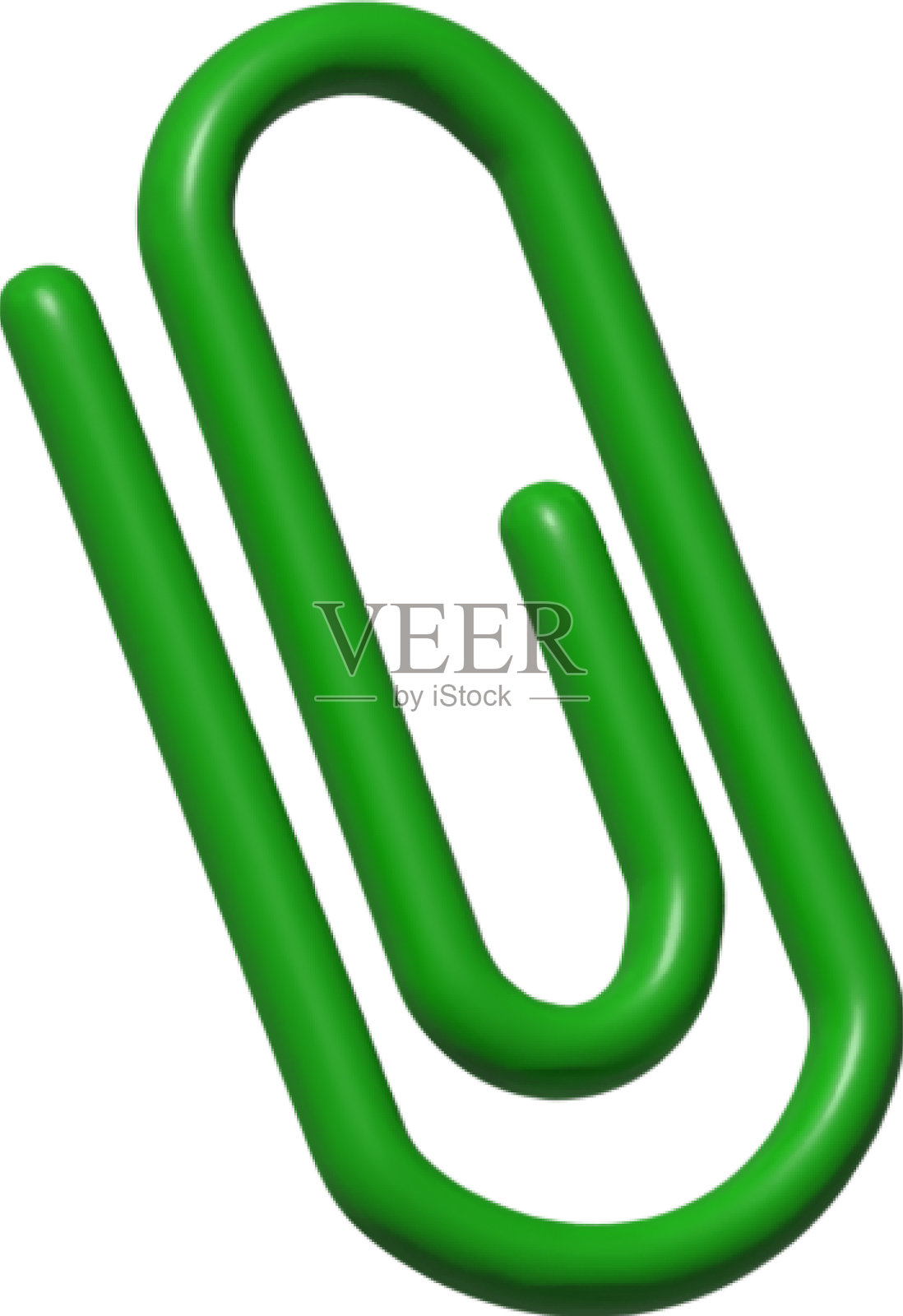 回形针图标3d卡通办公室列表设计元素图片