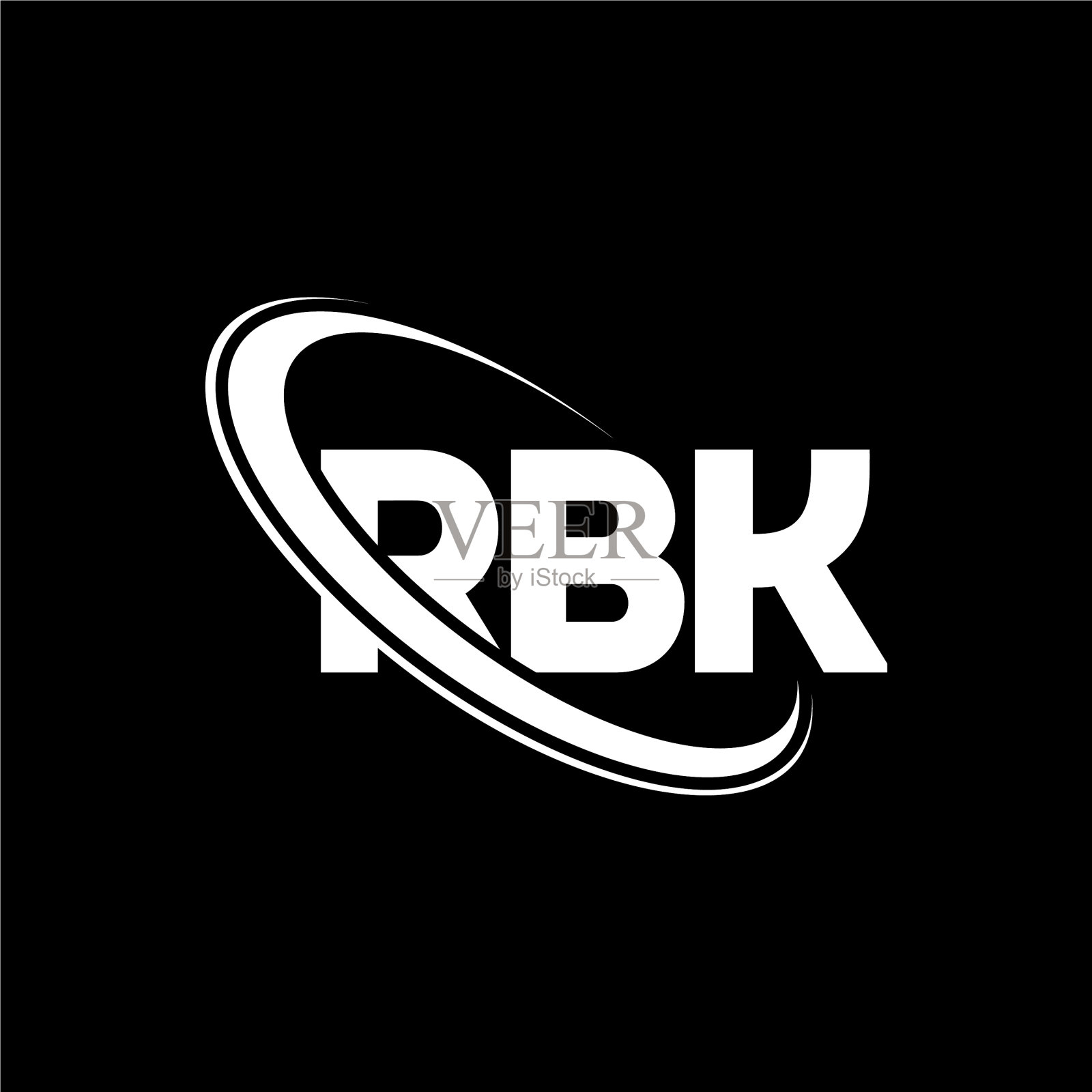 RBK字母logo RBK字母logo设计插画图片素材