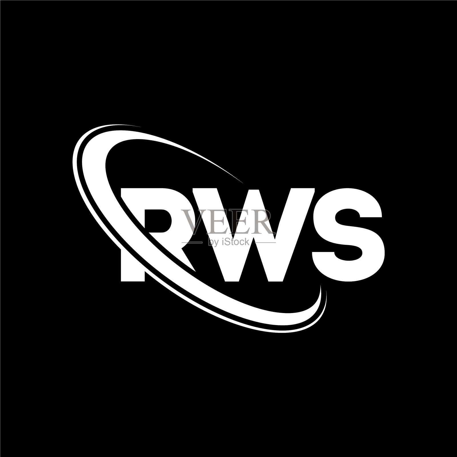 RWS标志RWS字母RWS字母标志设计插画图片素材