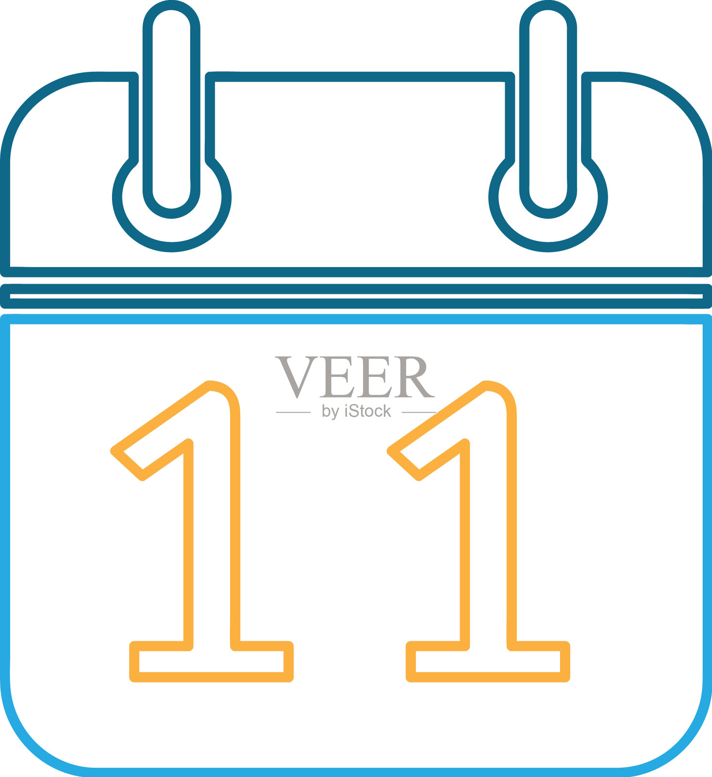 日历图标符号设计插画图片素材