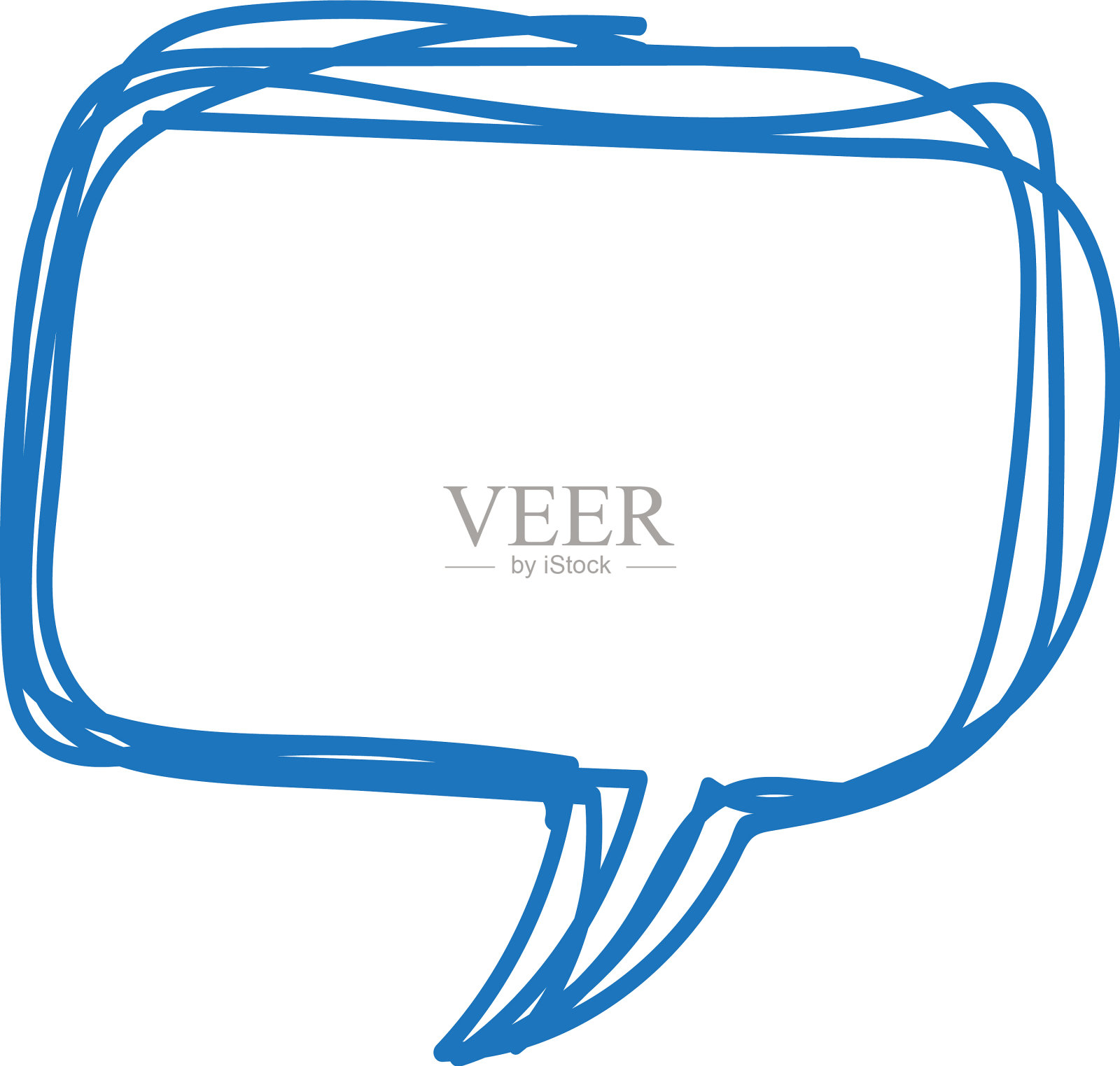 语音气泡图标标志符号设计插画图片素材