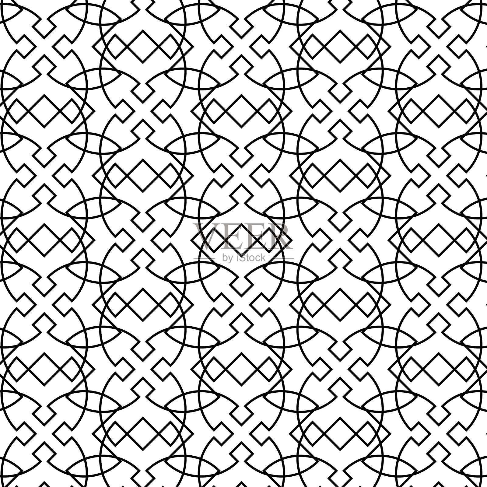 几何图案插画图片素材