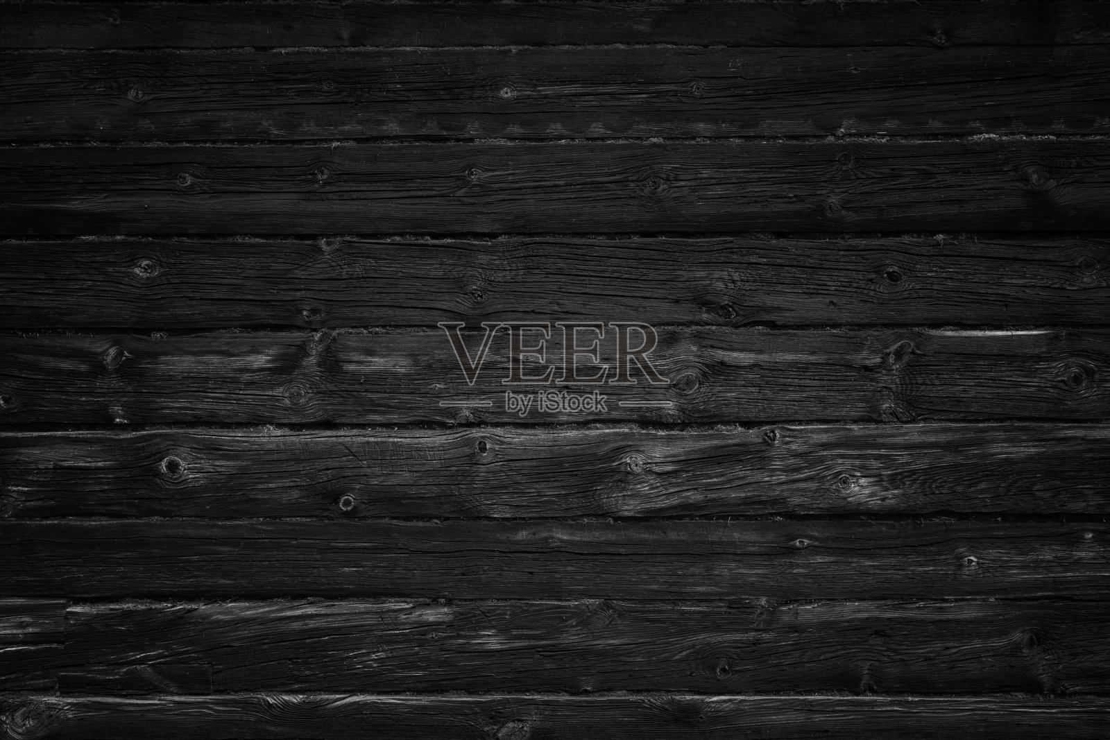 长满苔藓的多节的老木头照片摄影图片