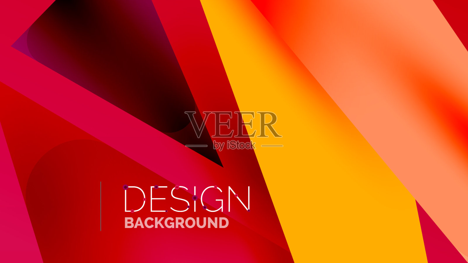 背景抽象重叠形状极小插画图片素材