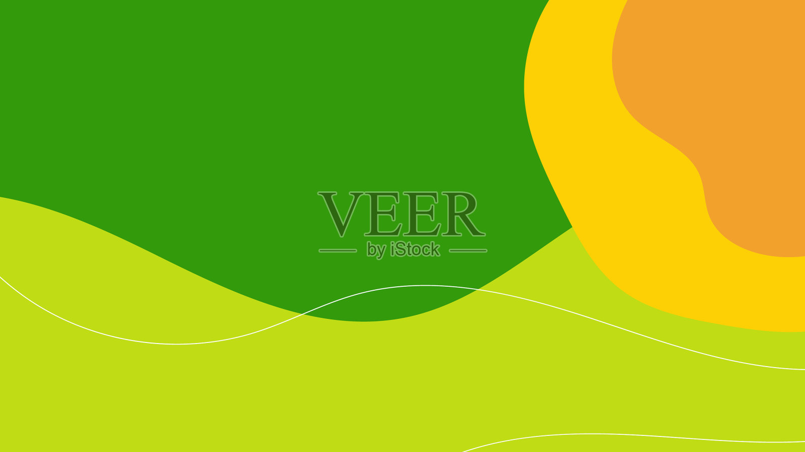 彩色抽象背景与动态阴影插画图片素材