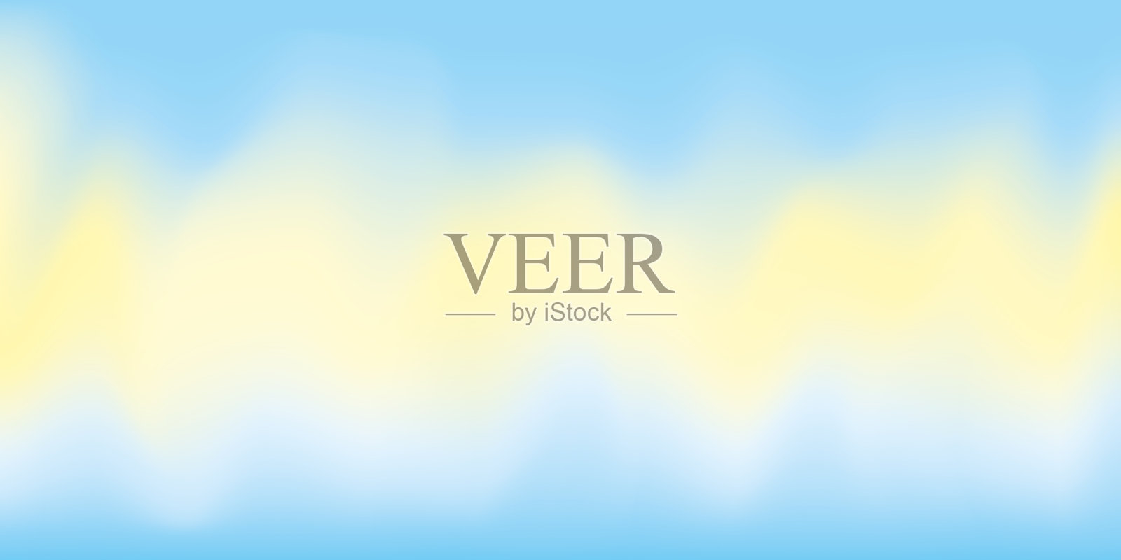 矢量插图的蓝色和黄色多色梯度背景插画图片素材