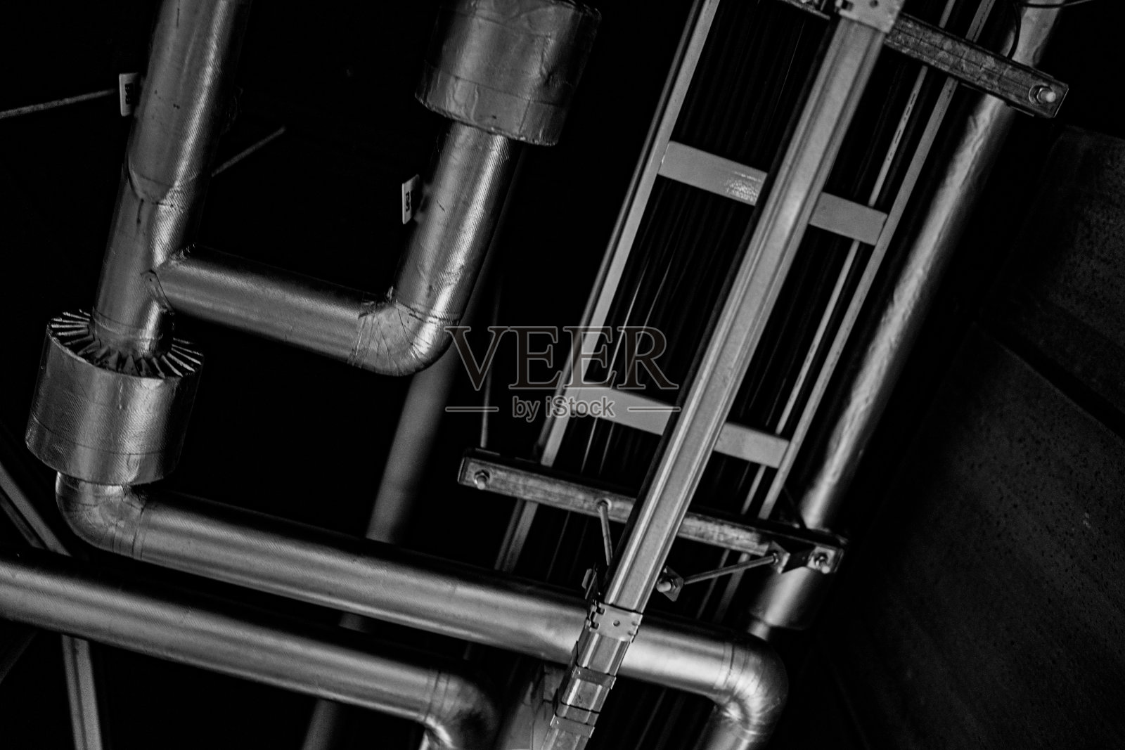 工厂的插头和阀门照片摄影图片