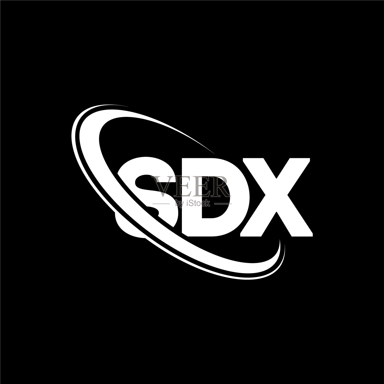 SDX标志SDX字母SDX标志设计插画图片素材