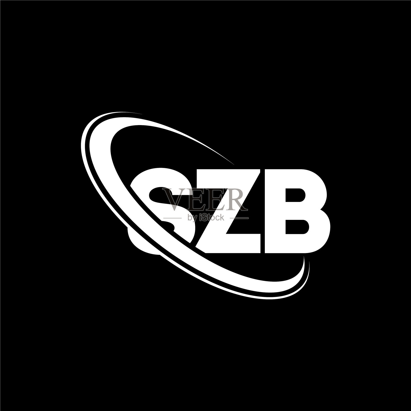 SZB标志SZB信SZB信标志设计插画图片素材