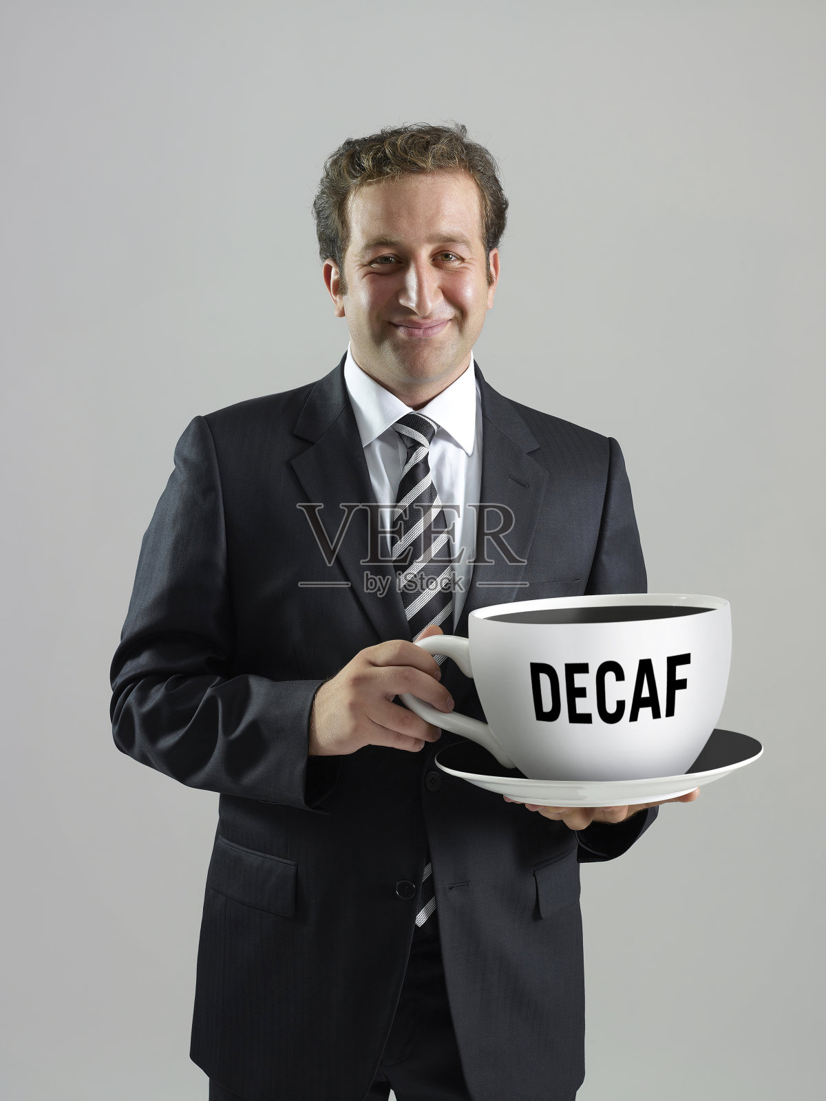 一大杯无咖啡因咖啡照片摄影图片