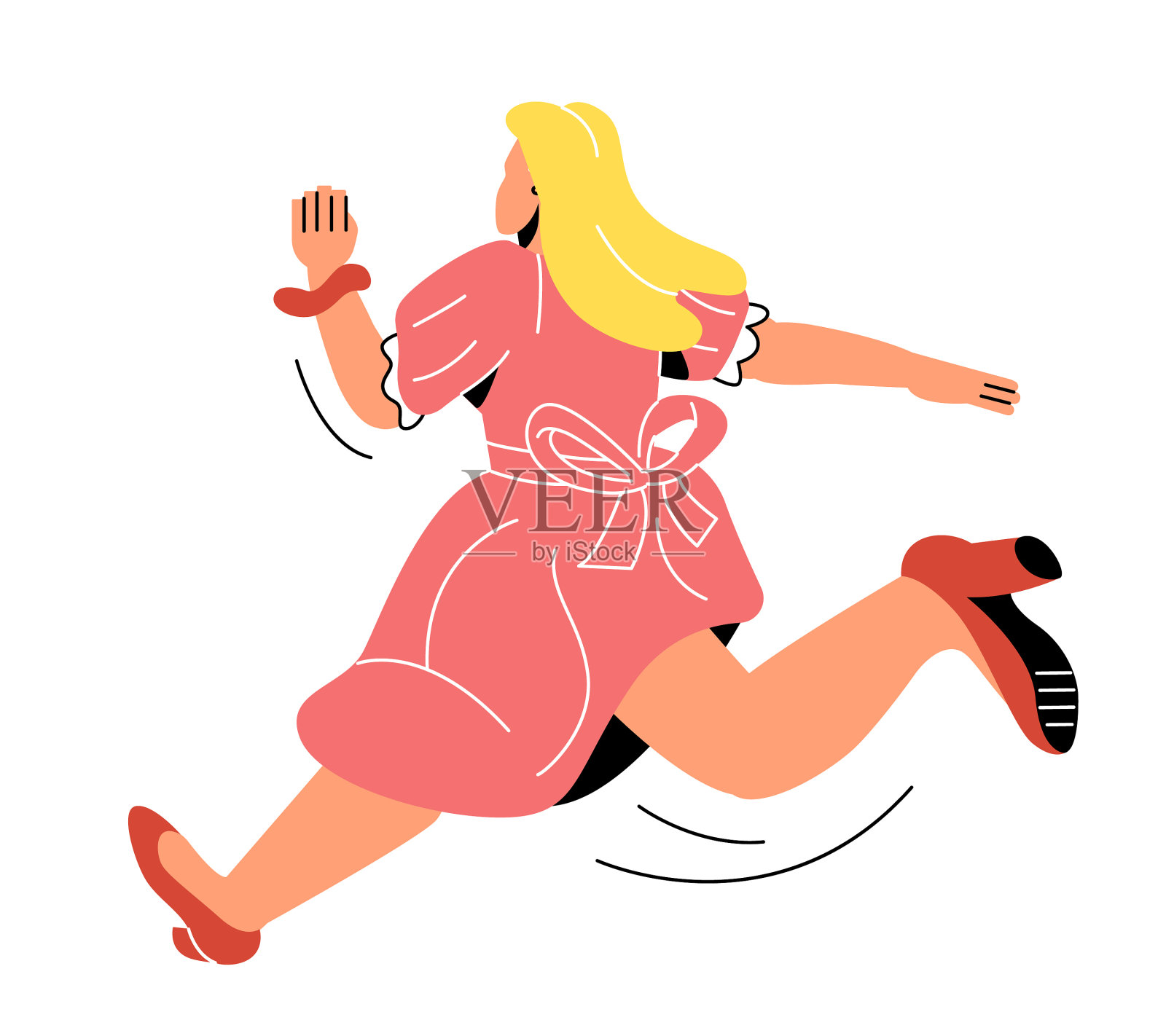 业务人员迟到设计元素图片