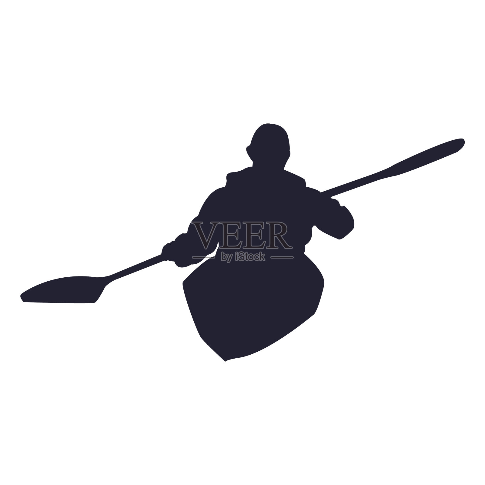 皮划艇廓形质量高设计元素图片