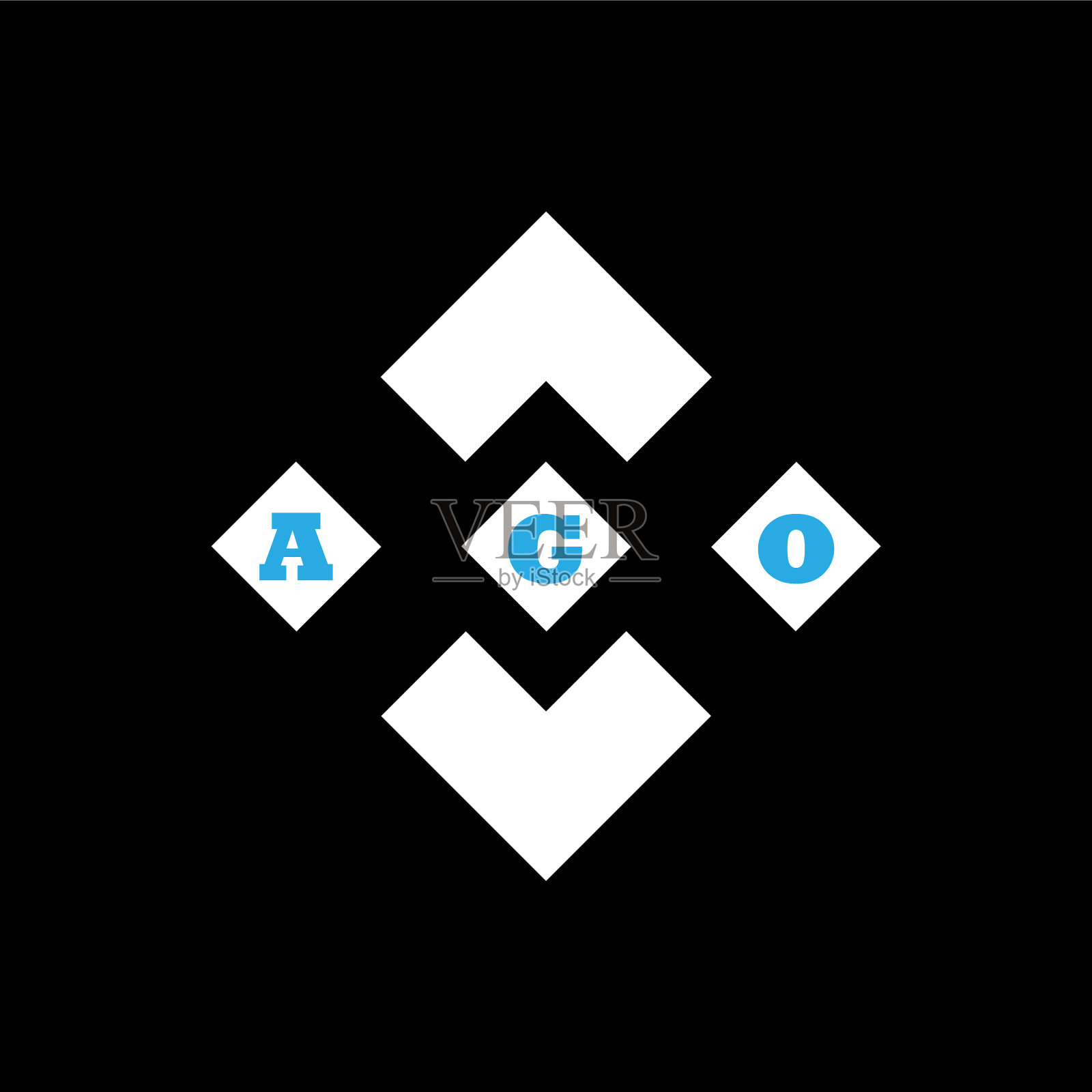 以前字母logo抽象，以前创意设计插画图片素材