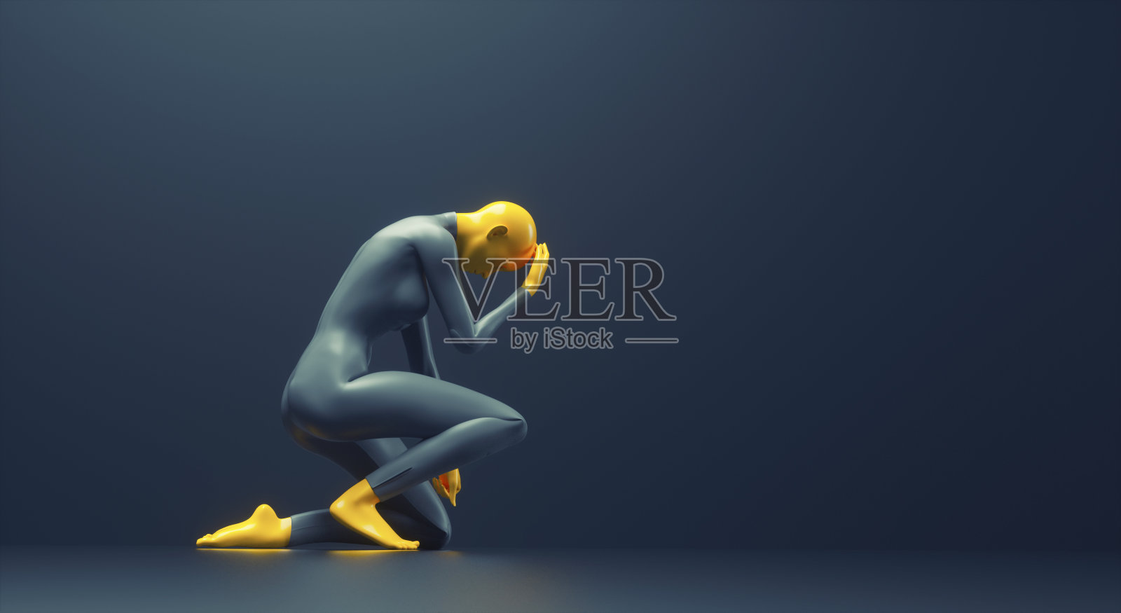 抽象的女人摆姿势和跳舞。动态运动与平衡的概念。照片摄影图片