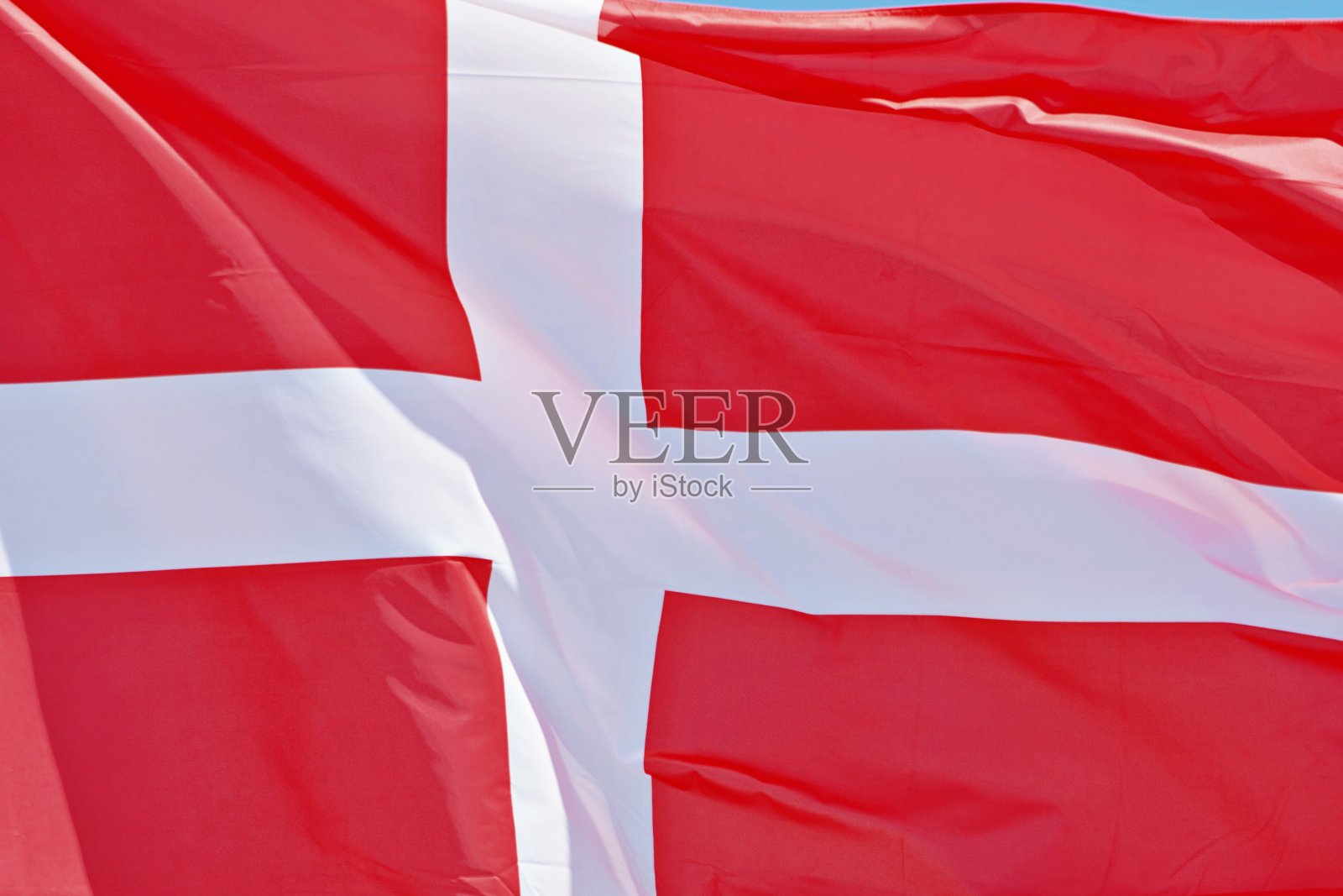 丹麦国旗照片摄影图片