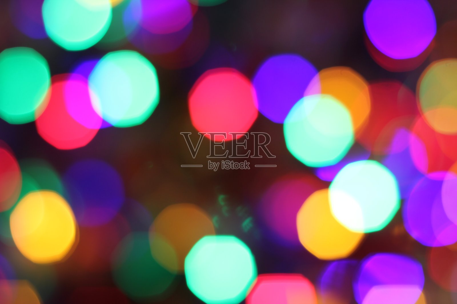 圣诞灯照片摄影图片