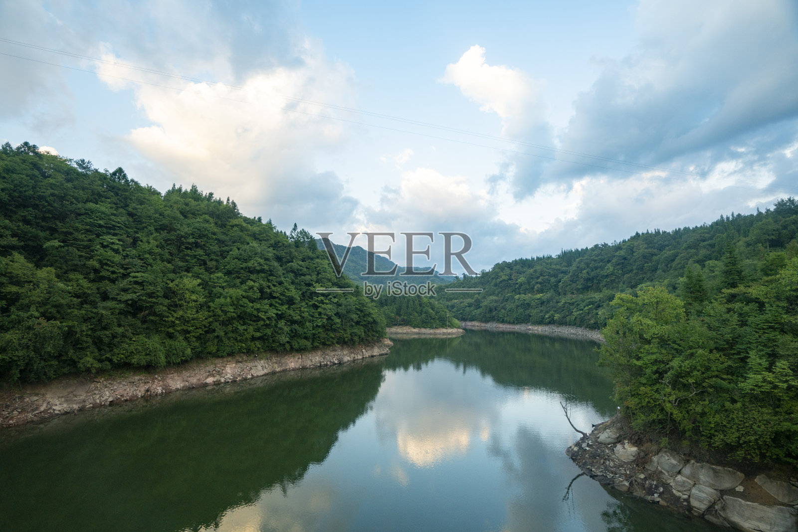 美丽的湖风景照片摄影图片