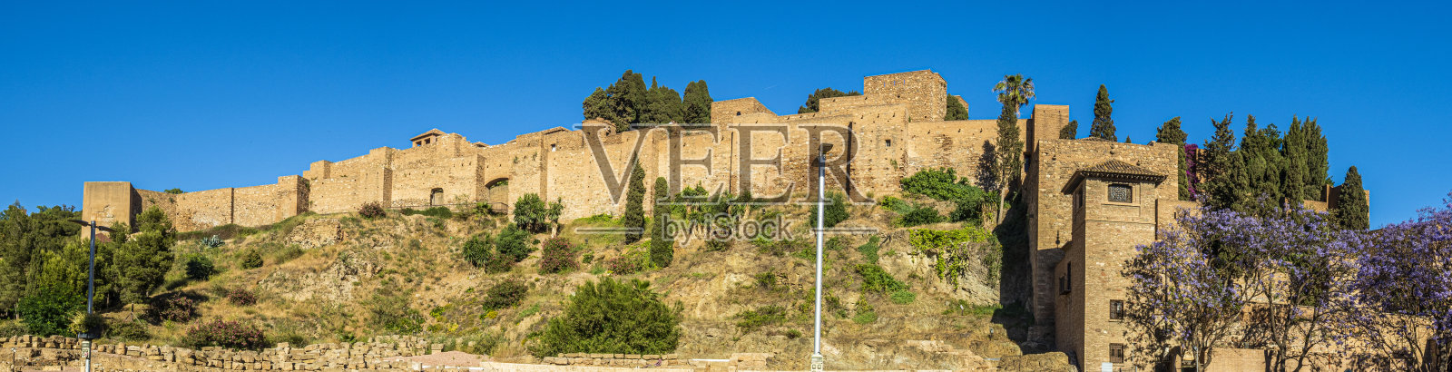 西班牙马拉加的阿尔卡扎巴照片摄影图片