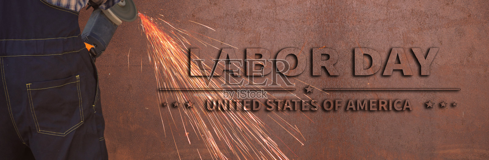 劳动节放假概念。美国照片摄影图片