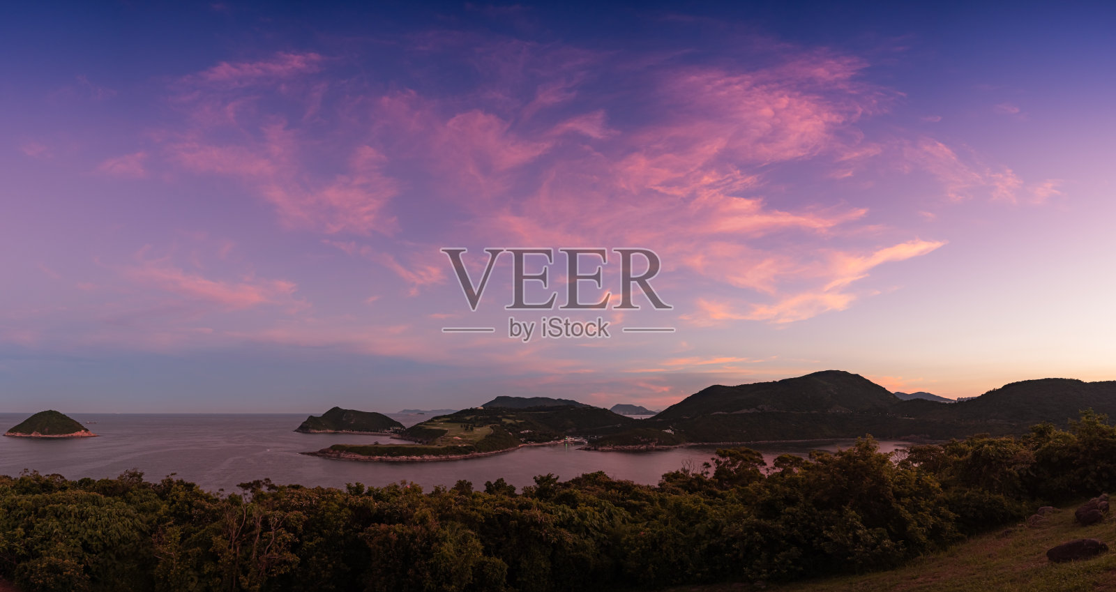 月出景观全景摄影照片摄影图片