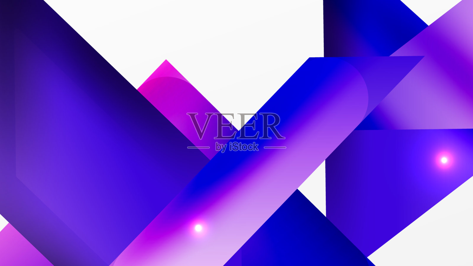 抽象背景简单的颜色几何形状插画图片素材