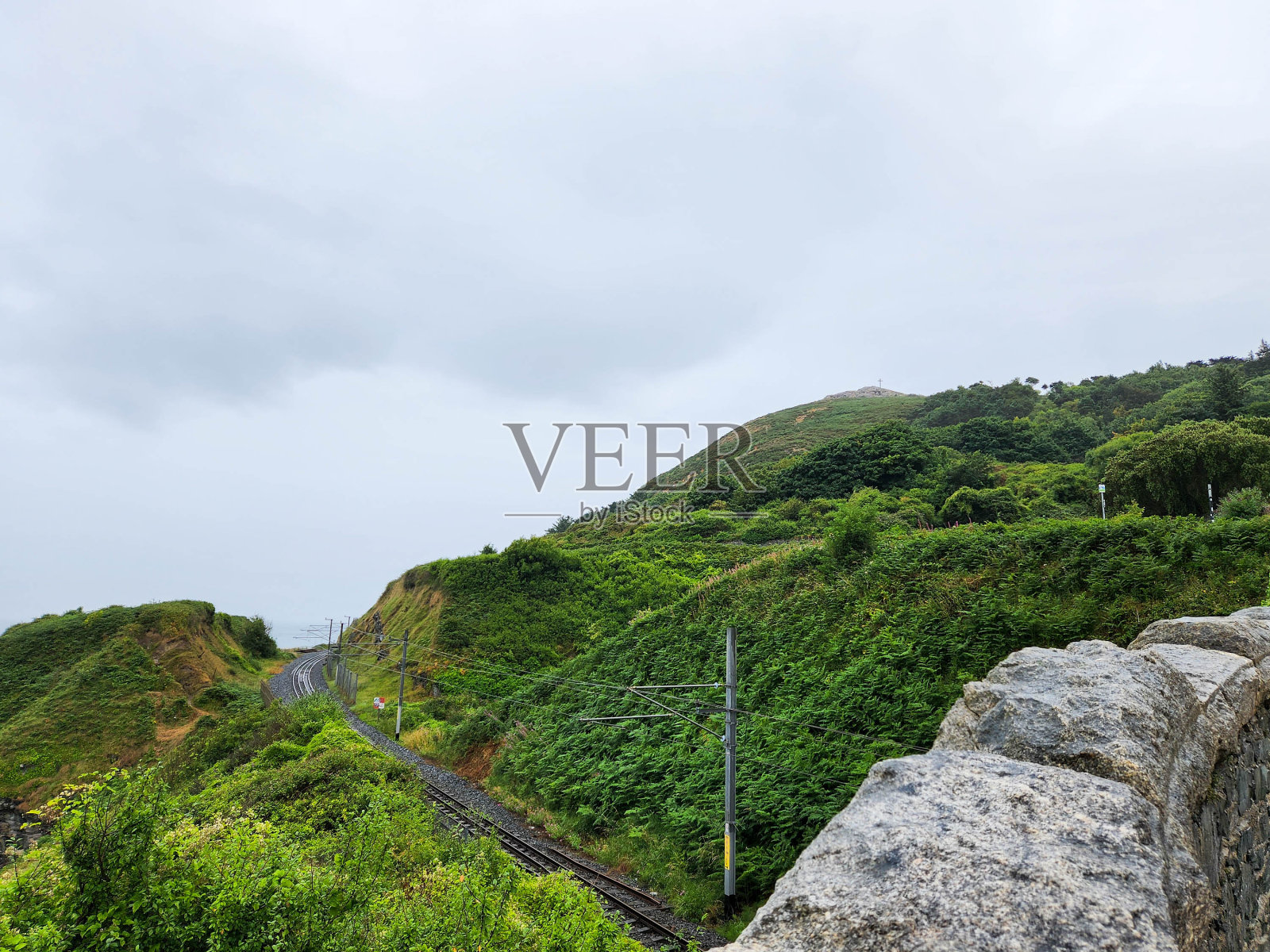 绿色景观布雷，爱尔兰照片摄影图片