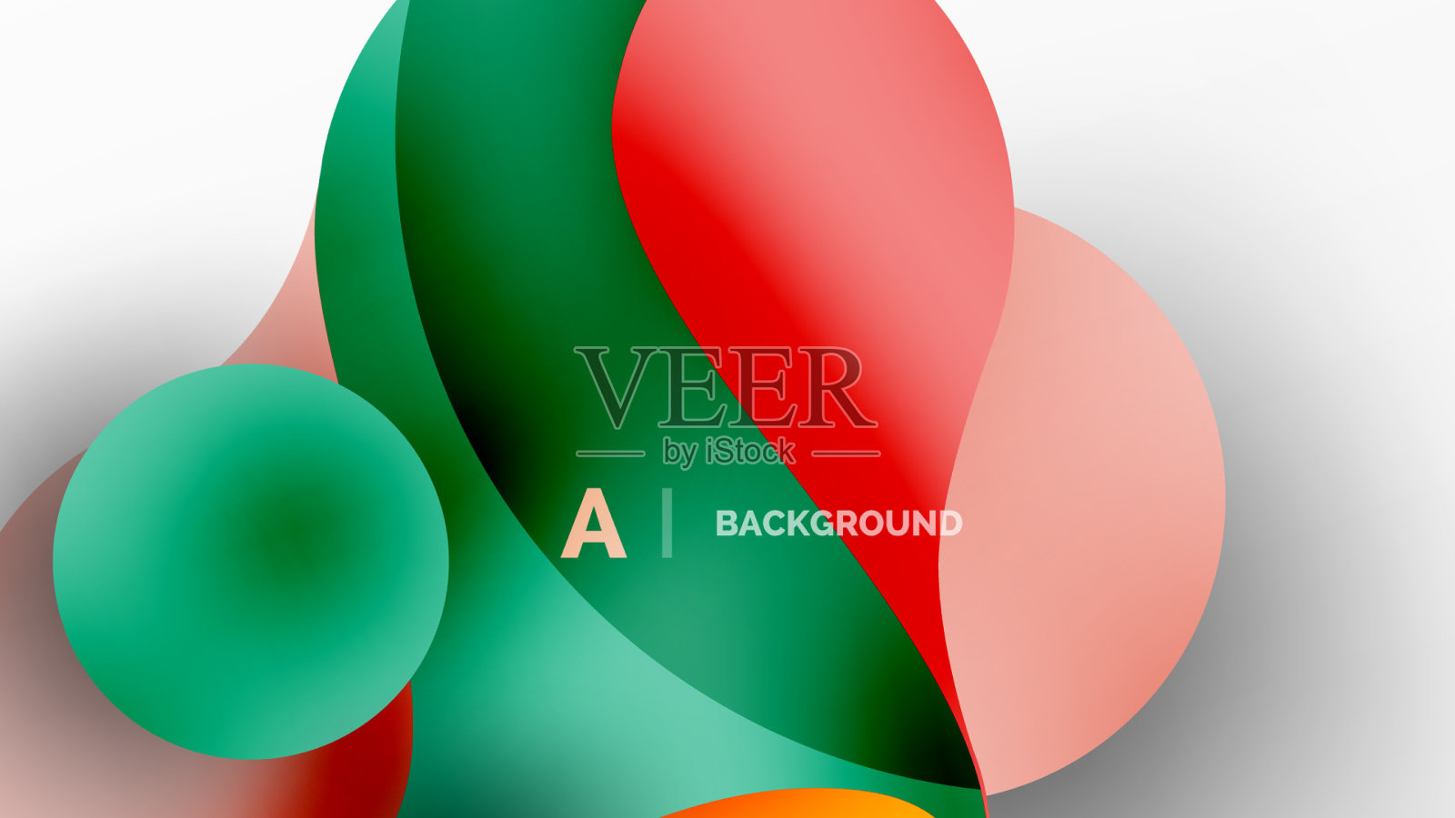 几何上的圆形和抽象的圆形插画图片素材