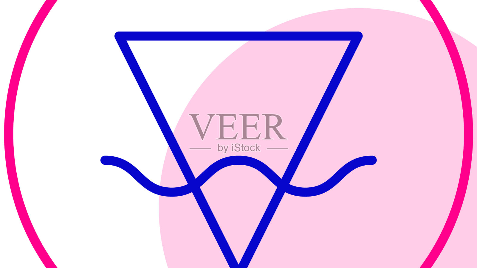 线土元素的符号炼金术图标插画图片素材