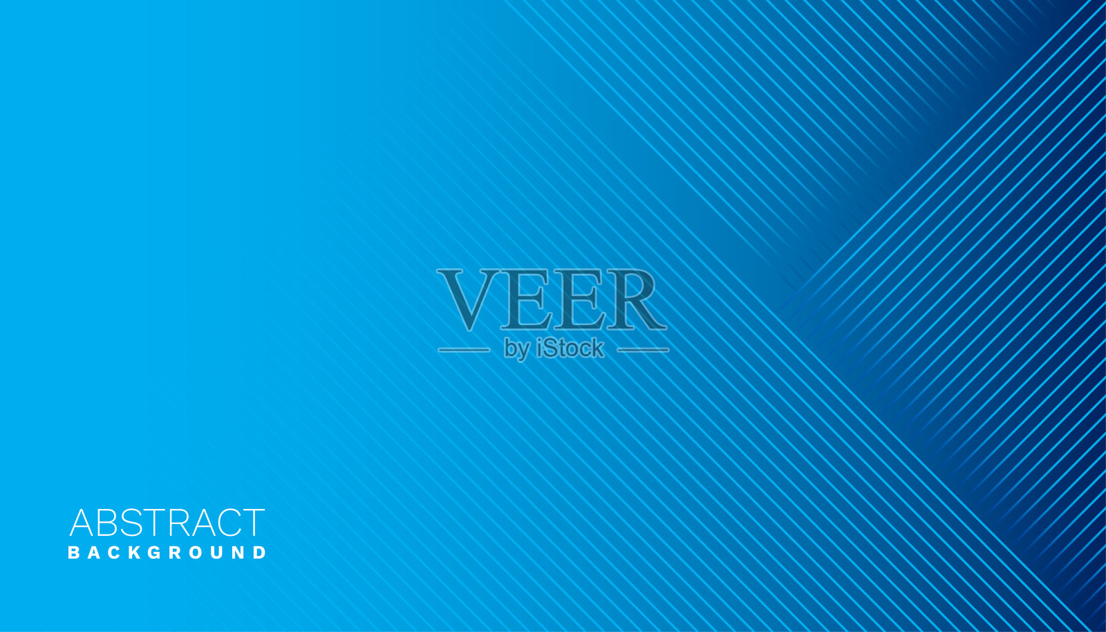 具有倾斜线条图案的渐变蓝色抽象背景矢量插画插画图片素材