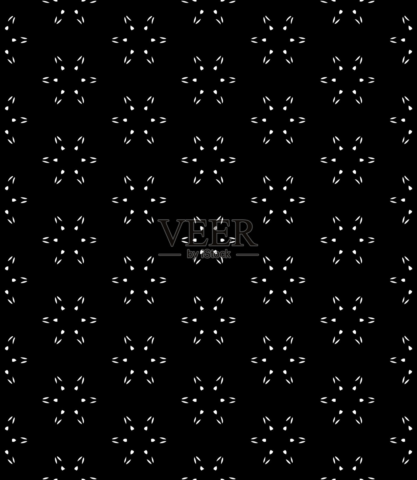 黑白无缝图案纹理插画图片素材