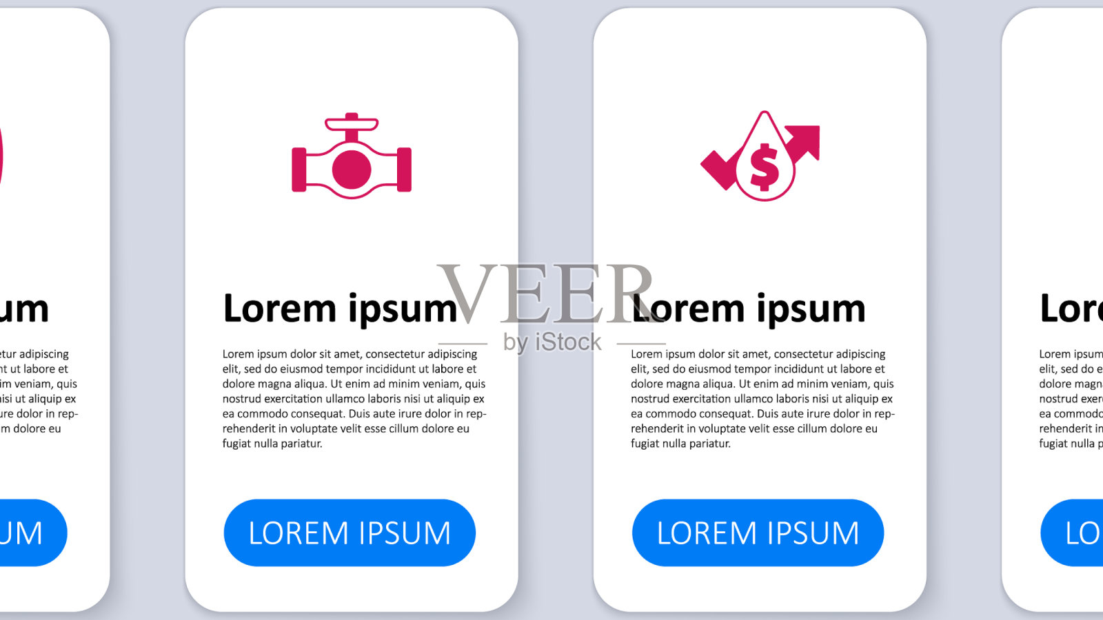 设置石油钻塔涨价管道用阀门和插画图片素材