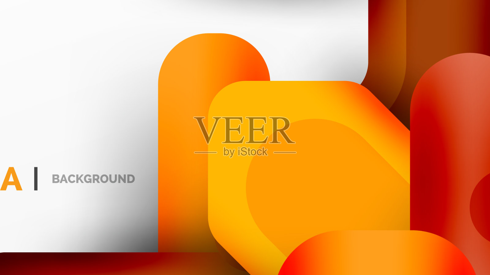 五颜六色的几何形状，线条，正方形和插画图片素材