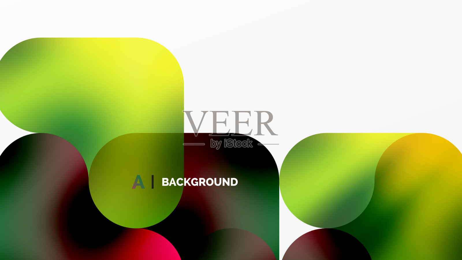 圆形形状和圆形几何抽象插画图片素材