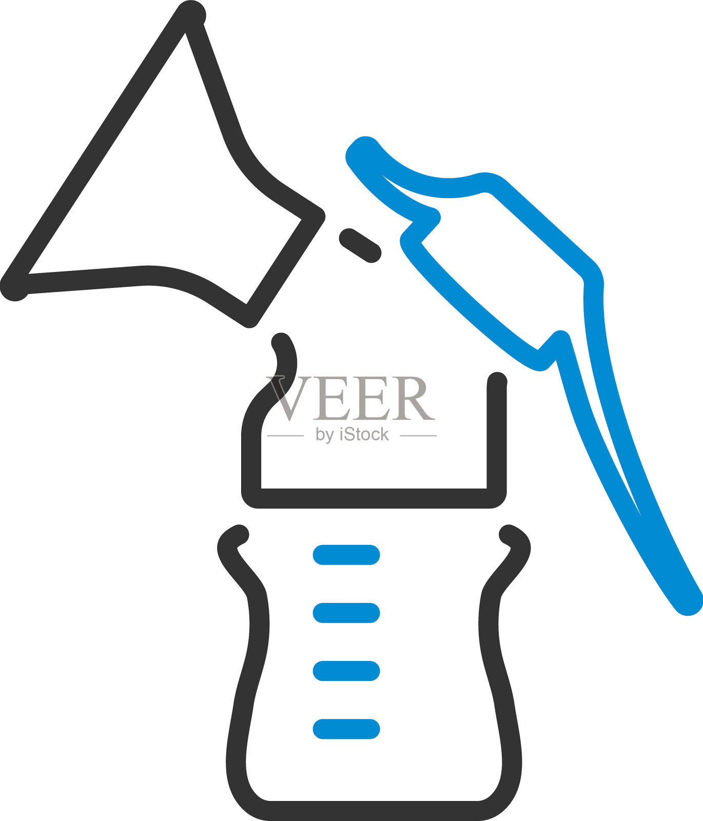 吸乳器图标设计元素图片