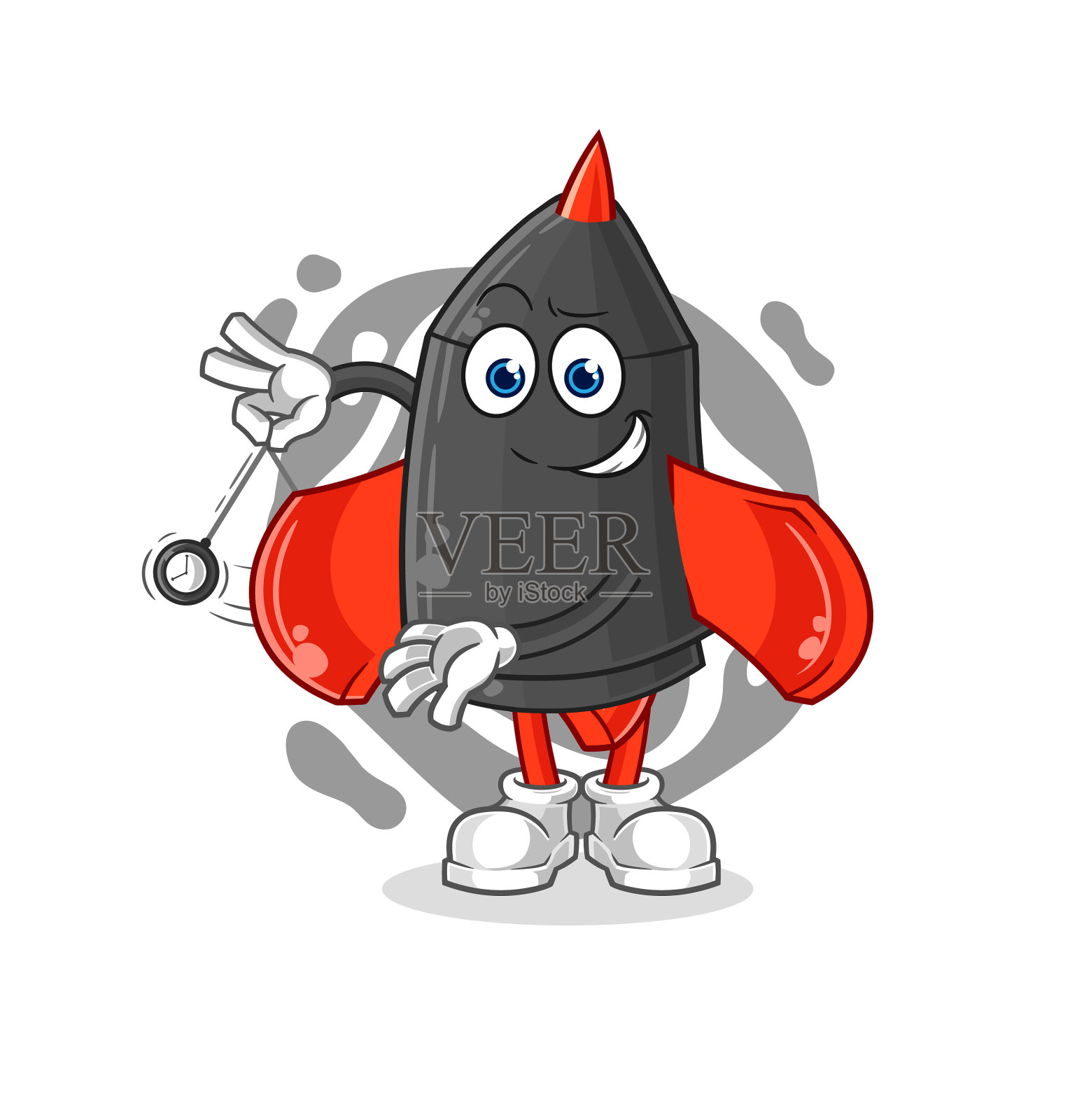 飞镖催眠卡通卡通吉祥物插画图片素材