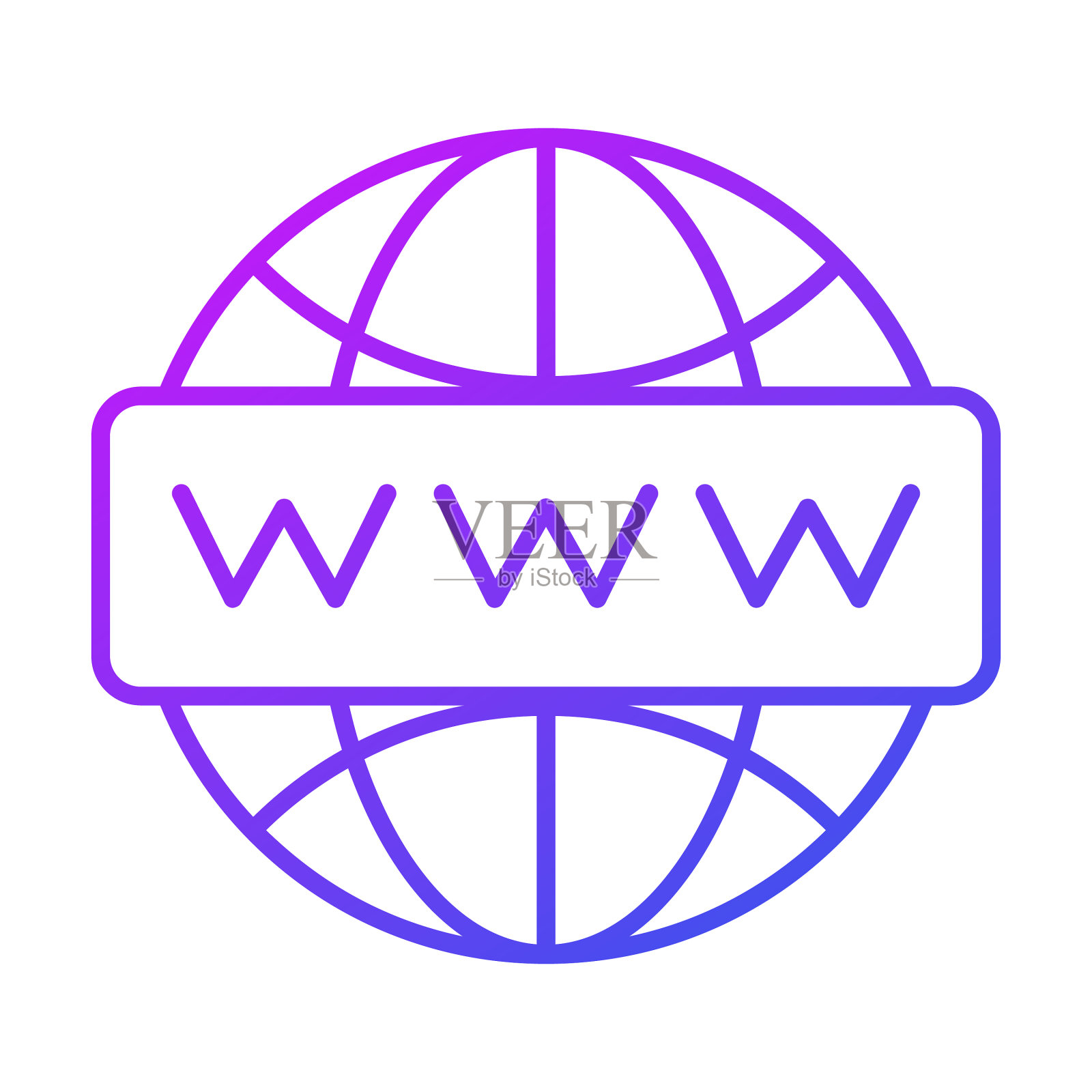 全球网站财经相关行图标可编辑插画图片素材