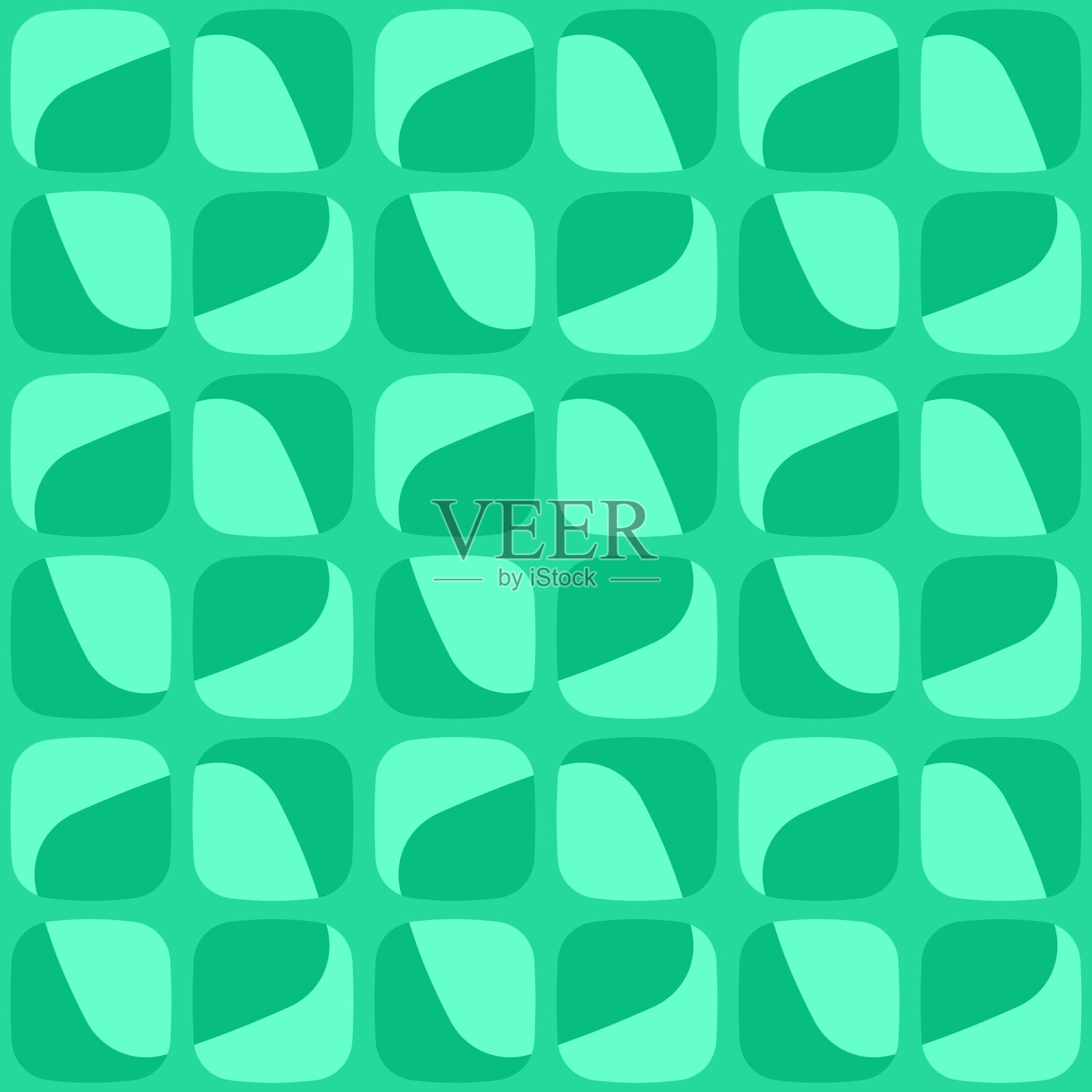 简单抽象的无缝图案，用于装饰任何表面和事物。插画图片素材