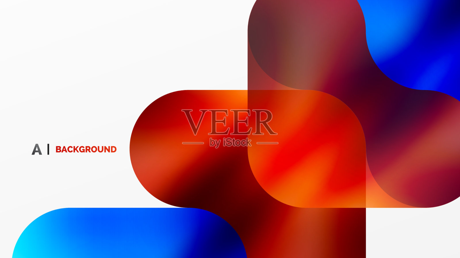 圆形形状和圆形几何抽象插画图片素材