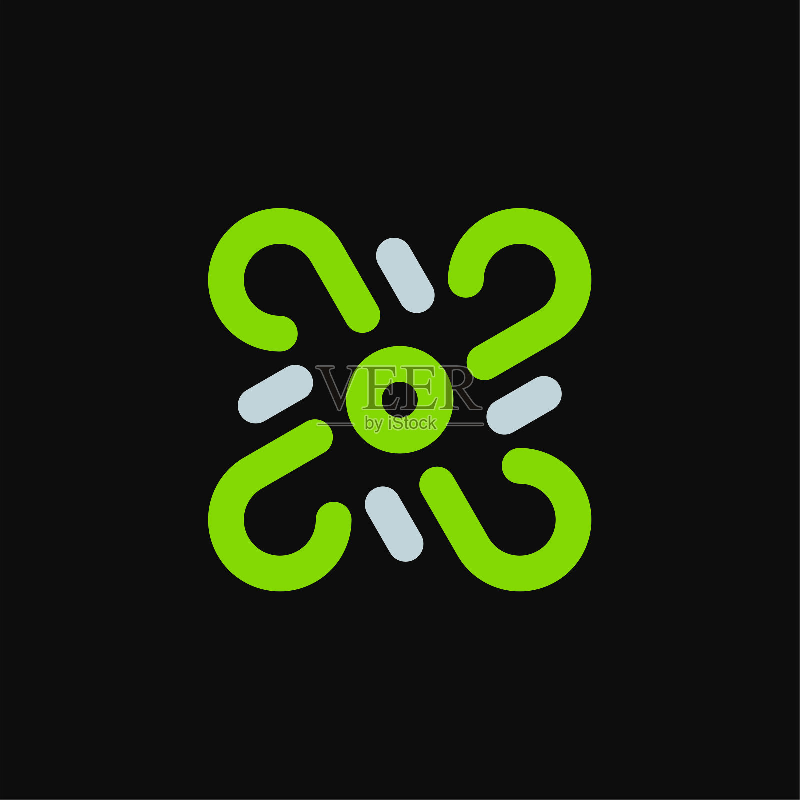 抽象的标志插画图片素材