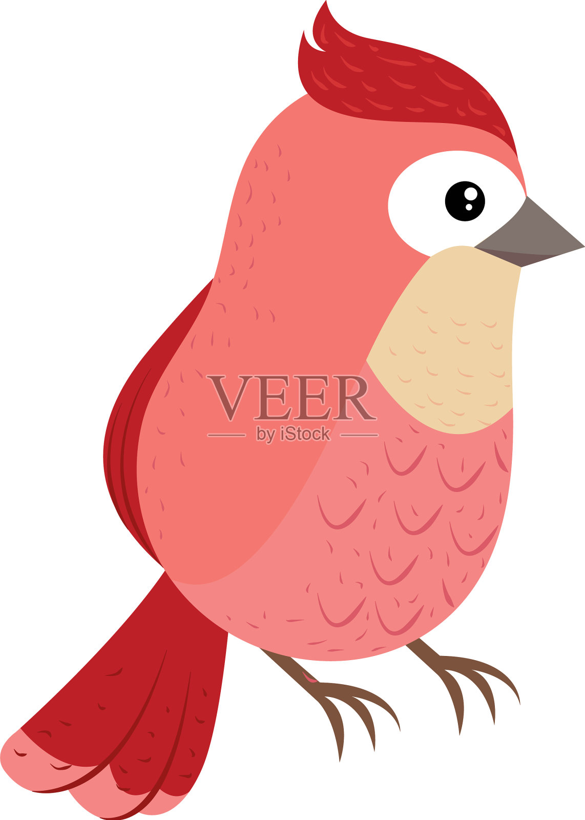 鸟卡通图标设计元素图片