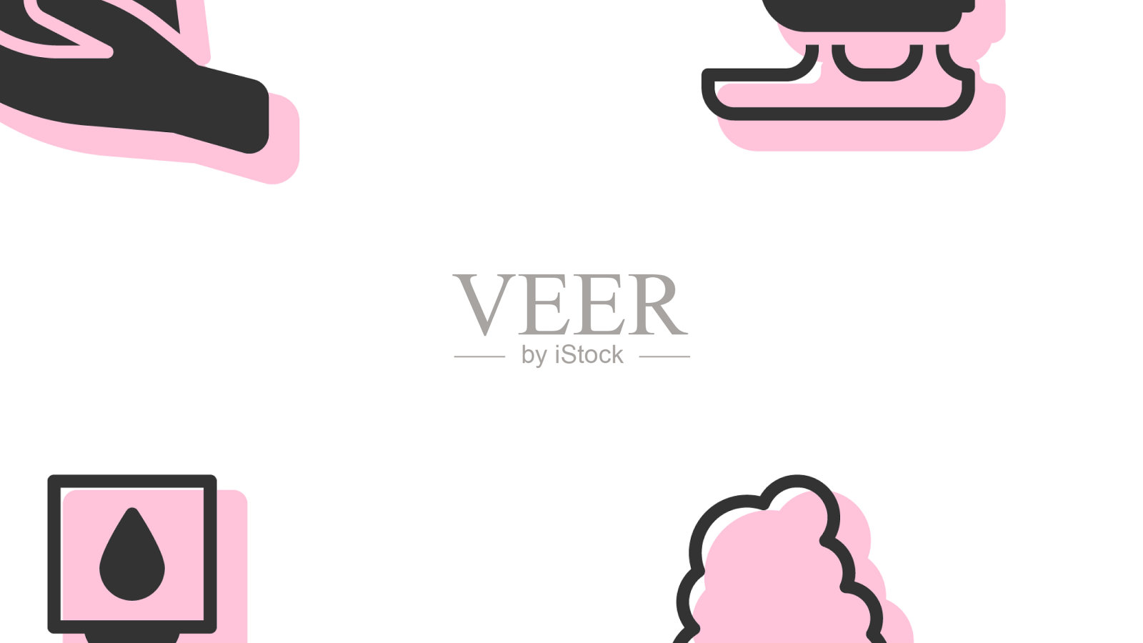 设立爱心植树志愿者队伍图标素材