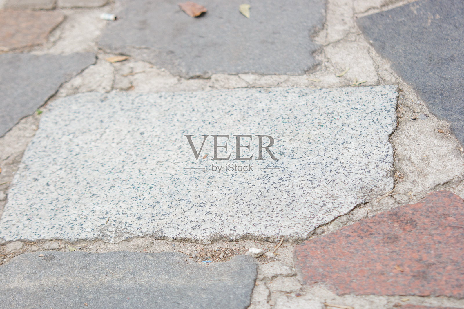 巴西里约热内卢市中心的旧人行道。照片摄影图片