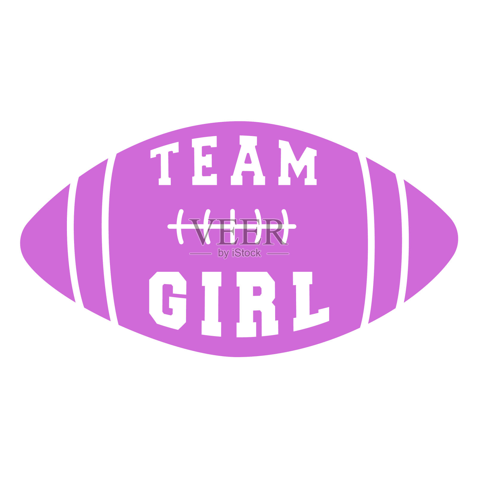 团队女孩剪下徽章设计元素图片