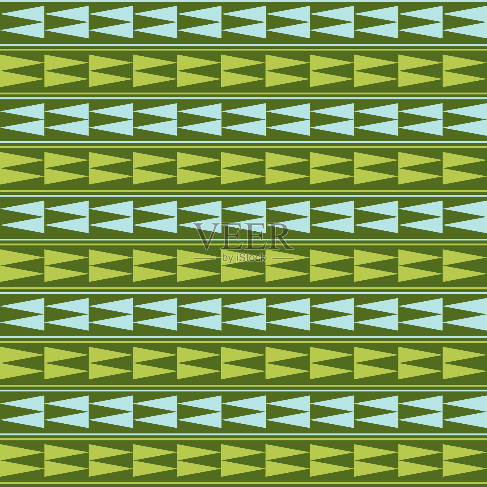 毛利风格的民族波西米亚无缝图案插画图片素材