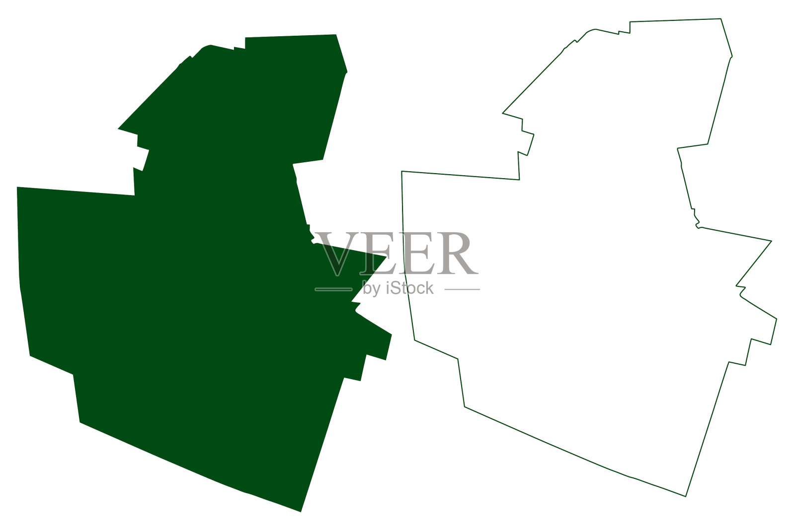 维拉联盟自治市自由主权国家插画图片素材