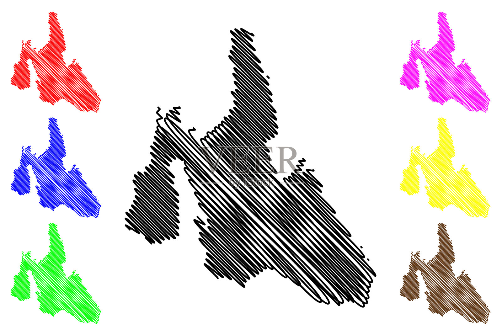 塞隆尼亚岛希腊共和国希腊爱奥尼亚插画图片素材